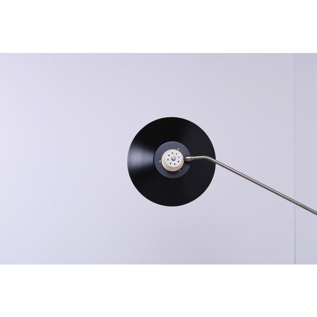 Black 7078 Adjustable Sconce by J. J. M. Hoogervorst for Anvia, 1950s For Sale - Image 6 of 18