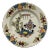18th Century English Delft Tin Glaze Faience Polychrome Plate For Sale