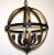 Franklin Iron Works Kimpton Dark Bronze Wood Finish Orb Chandelier Lighting. 55 cm diameter 6 Sockel E14 This piece has an...