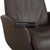 Model 8115 Armchairs and Ottoman in Grey Taupe Leather and Chrome, from Joop, Set of 2 For Sale - Image 11 of 18