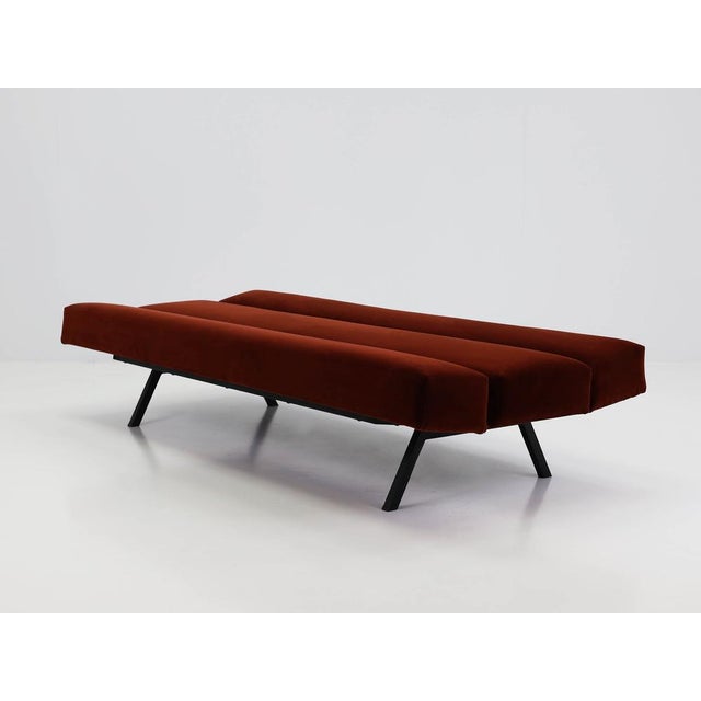 1960s Panchetto Daybed Sofa by Rito Valla for Ipe, Italy, 1960s For Sale - Image 5 of 12