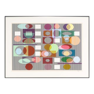 Yaacov Agam "Double Metamorphosis Ii" Screenprint For Sale