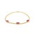 Not Yet Made - Made To Order 14k Gold Ruby Station Bracelet Minimalist July Birthstone Chain Jewelry For Sale - Image 5 of 12