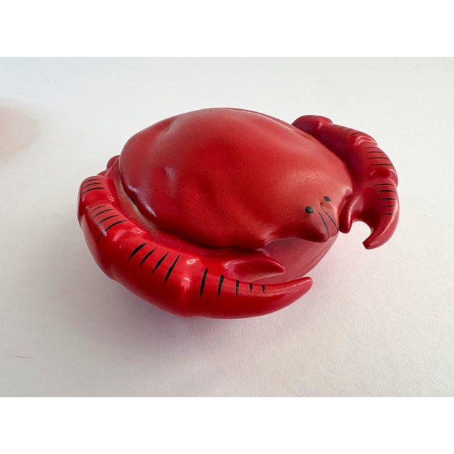 Mid-Century Crab Cocottes Set of 4 Lidded Dishes For Sale - Image 12 of 14