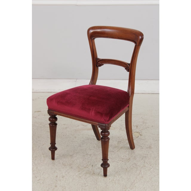 English William IV Set of 8 Mahogany Dining Chairs For Sale In Philadelphia - Image 6 of 14