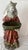 Large Folk Art Country Whimsical Bunny Rabbit Holding a Basket Statue Excellent Condition. For Sale In Denver - Image 6 of 11