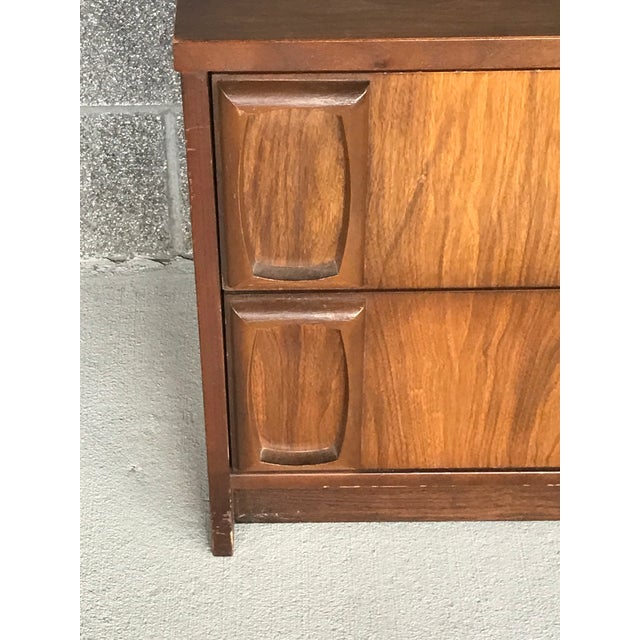 1960s Mid-Century Modern Lenoir House for Broyhill Furniture Nightstand | Chairish