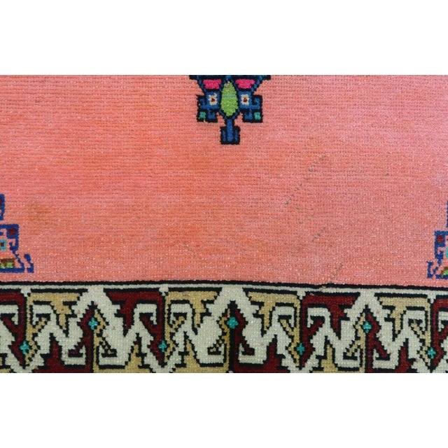 1960s Turkish Handknotted Area Rug - 41"x69" For Sale - Image 9 of 12