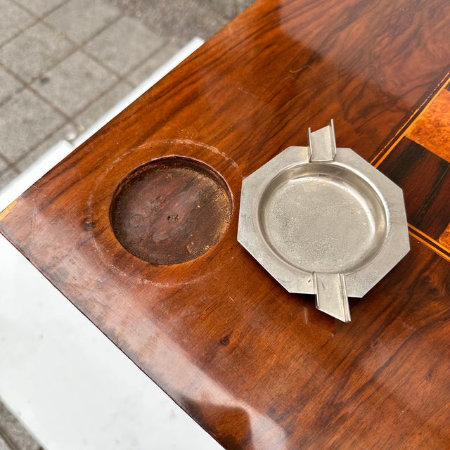 Brown Louis XVI Gaming Table in Wood, France, 1930s For Sale - Image 8 of 18