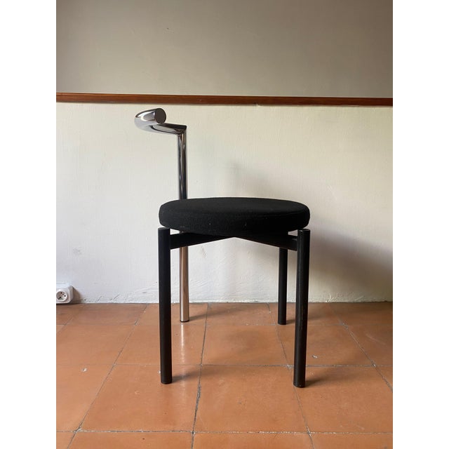 Postmodern Conspicuous Chairs, 1980s, Set of 4 For Sale - Image 6 of 11