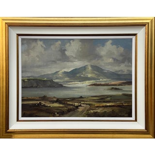 West Coast of Ireland with Rugged Mountain Landscape beside the Atlantic Ocean 1985 Circa For Sale