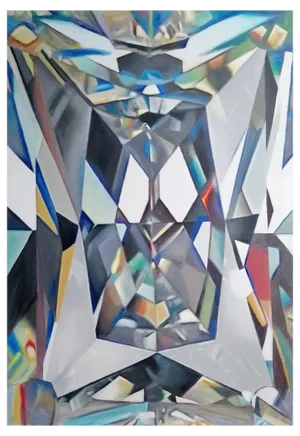 Alyona Prokofjeva, Gemstone, 2014, Oil on Canvas