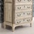 18th C. French Painted Tall Chest of Drawers With Original Marble Top For Sale - Image 10 of 16
