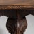 20th Century France Rich Walnut Brown Carved Octagonal Side Table For Sale In Greensboro - Image 6 of 11