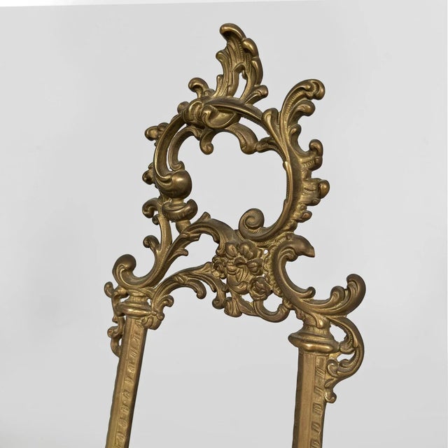 Italian Baroque-Style Bronze Table Bookstand, 1950s For Sale - Image 6 of 18