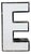 Large Vintage Illuminated Advertising Letter E, 1960s For Sale - Image 16 of 16