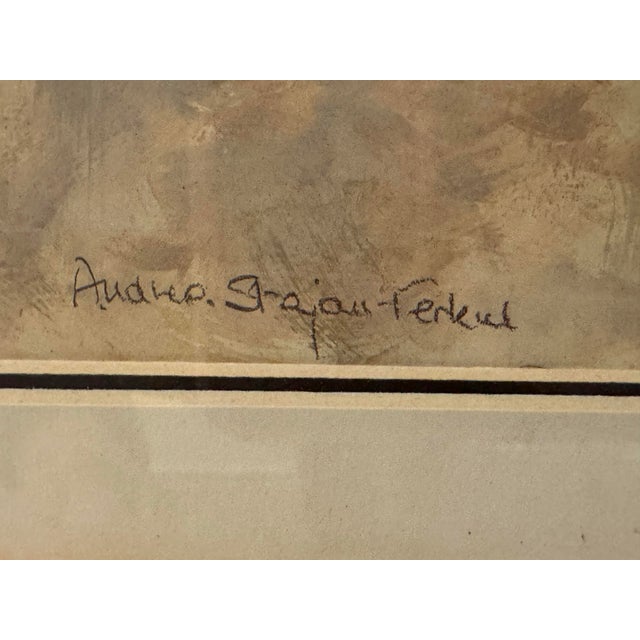 Andrea Stajan-Forkul “Take Me Dancing” Reproduction Print in Gold Frame For Sale - Image 11 of 12