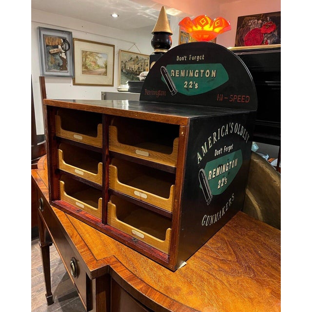 Large Advertising Cabinet with Pull-Out Drawers For Sale - Image 16 of 18
