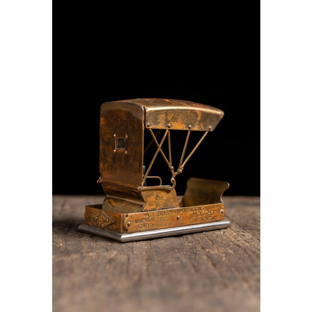 1890s A. F. Buchanan & Sons Brass and Oilcloth Salesman’s Sample For Sale - Image 9 of 16