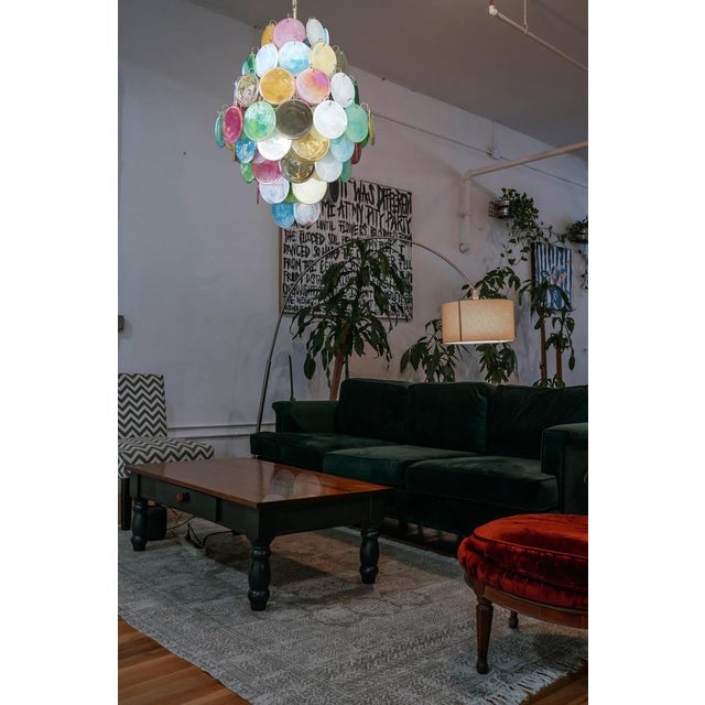 Vintage Italian Murano Chandeliers, 2000s, Set of 2 For Sale - Image 11 of 18