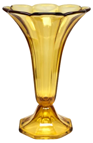 Art Deco Val Saint Lambert, Luxval Vase, Model Americain Charles Graffart, 1934