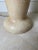 Tan Vintage 1980’s Faux Goatskin / Parchment Floor Lamp For Sale - Image 8 of 11