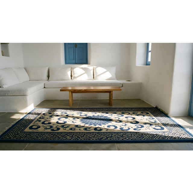 Late 19th Century Chinese Peking Carpet For Sale - Image 10 of 12