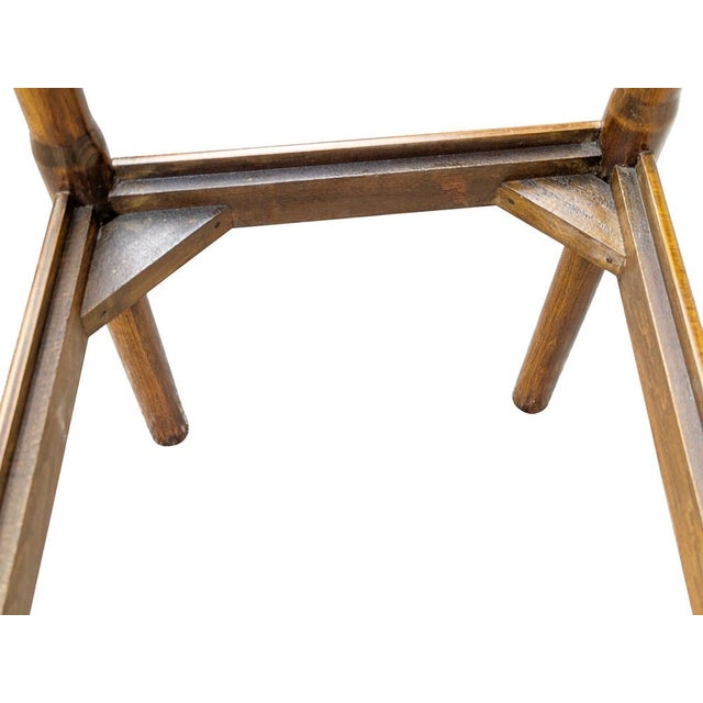 Walnut and Rope Carimate Bench by Magistretti for Cassina, 1963 For Sale - Image 15 of 18