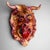 Red Ceramic Apotropaic Mask by Gennaro Condurso, Italy, 2010s For Sale - Image 8 of 8