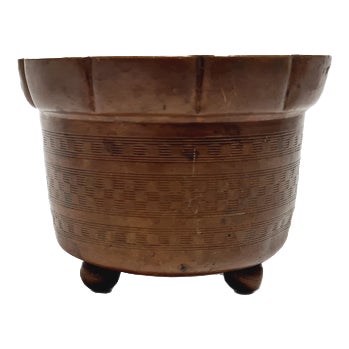 Art Nouveau Cigar Guilloched Container, Former Austro-Hungarian Empire, 1900s For Sale