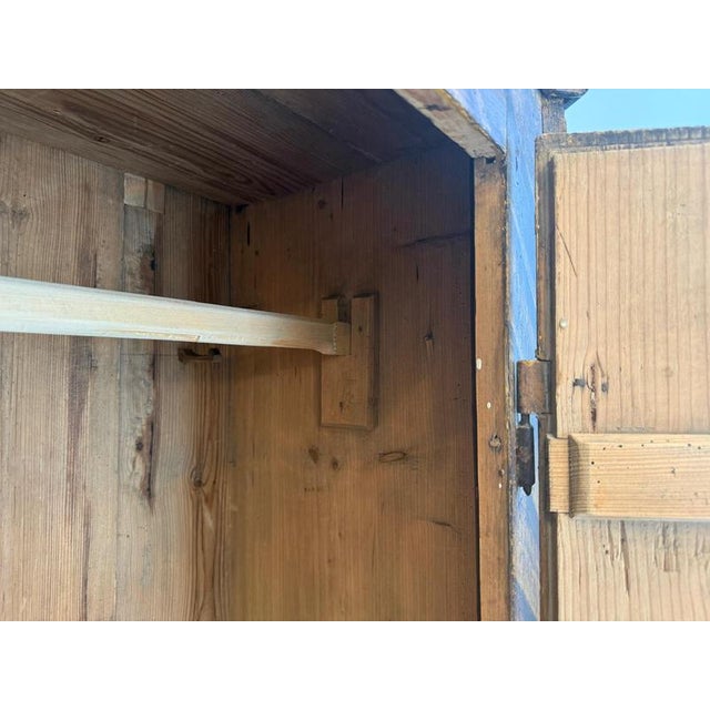 Biedermeier Rustic Farmhouse Cupboard For Sale - Image 12 of 18