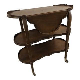 20th Century Traditional Three Tier Shelf or Bar For Sale
