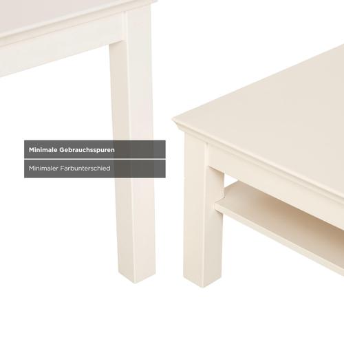 Wooden Dining Table and Coffee Table Set in Cream Beige from Hülsta, Set of 2 For Sale - Image 10 of 18