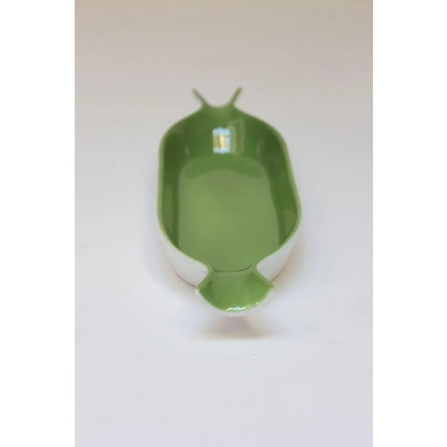 Set of Six Vintage Green FöRM Corn on the Cob Dishes by Shenango China For Sale In New York - Image 6 of 9