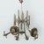 Mid-Century Chrome Chandelier, 1970s For Sale - Image 6 of 7