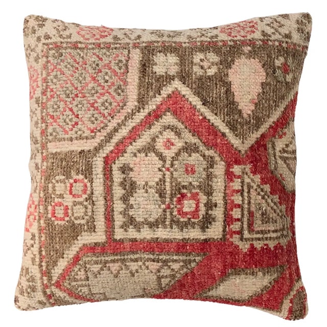 Traditional Vintage Turkish Pasargad Hand-Knotted Pillow For Sale - Image 3 of 3