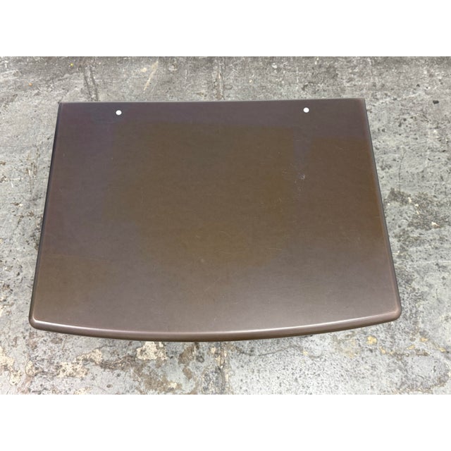 Rolling Office Printer Table With Perforated Steel Drawers For Sale - Image 9 of 12