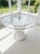 We have for your consideration a very beautiful vintage patio or dining table attributed to Arthur umanoff for shaver...