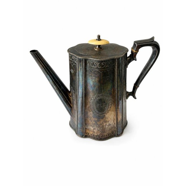 European Silver Plating Coffee Maker For Sale - Image 6 of 6