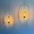 A superb and exceptionally rare pair of model 2093 wall sconces designed by max ingrand for fontana arte, italy, during...