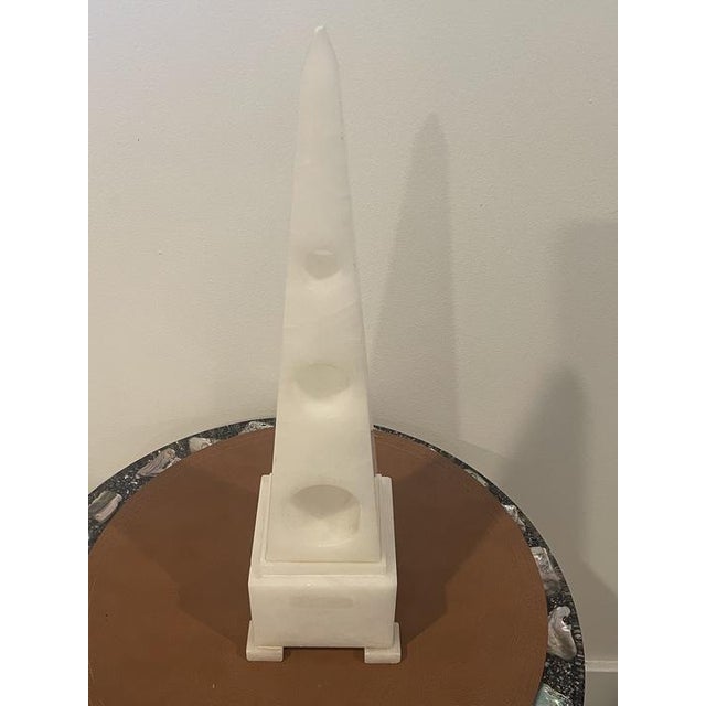 Oblisque White Marble For Sale In Detroit - Image 6 of 8