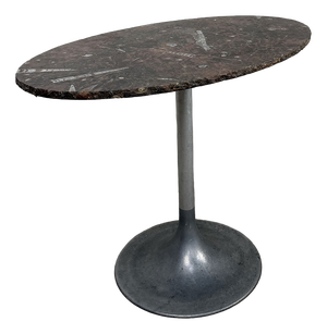 Oval Tulip Table in Marble, 1970s