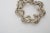 Metal Vintage Sterling Silver Italian Hallmarked Link Bracelet For Sale - Image 7 of 8