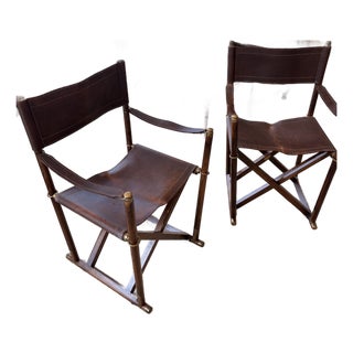Vintage Safari Style Chairs For Sale