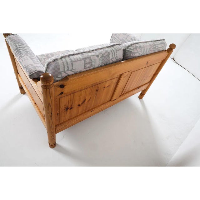 1970s Pair of Swedish 1970's Vintage Loveseats / Sofas For Sale - Image 5 of 7