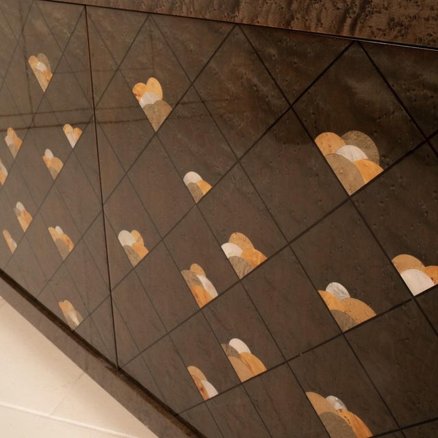 Chiaro Di Luna Sideboard by Luciano Frigerio for Frigerio Di Desio, 1980s For Sale - Image 10 of 15