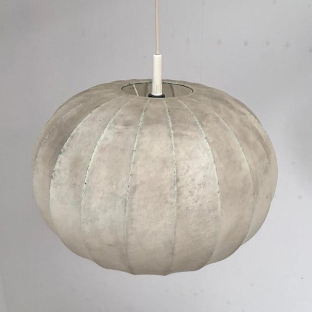 Goldenrod Goldkant Cocoon Pendant, 1960s For Sale - Image 8 of 12