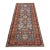 3ft 4in × 10ft 4in Kazak Tribal Hand-Knotted Runner Rug, Vintage For Sale