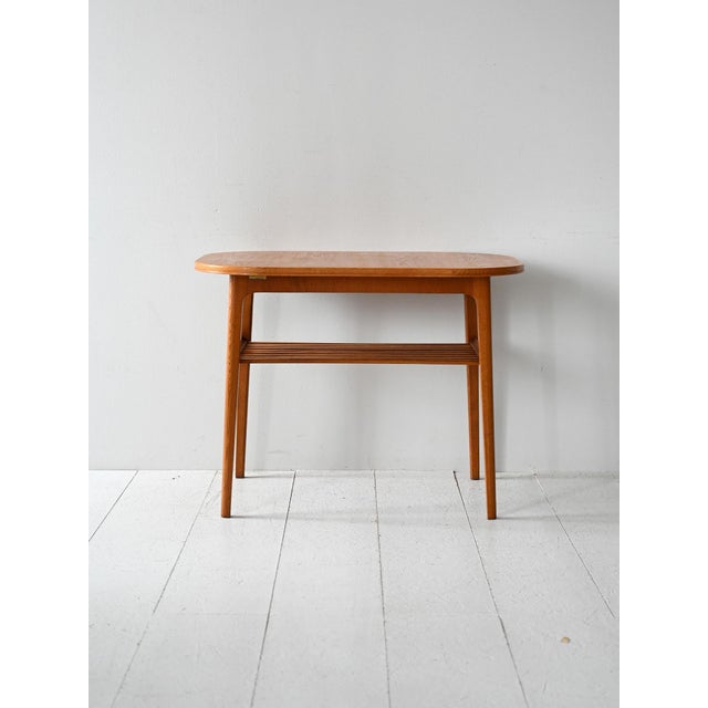 Scandinavian Oak Coffee Table, 1960s For Sale - Image 10 of 10