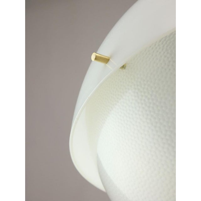Italian Space Age Pendant in Brass and Acrylic Glass, 1970s For Sale - Image 5 of 18